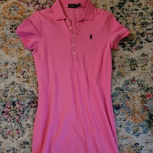 PINK polo dress